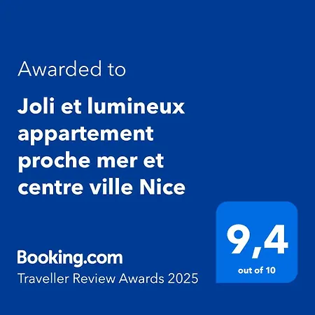 Joli Et Lumineux Proche Et Centre * Nice